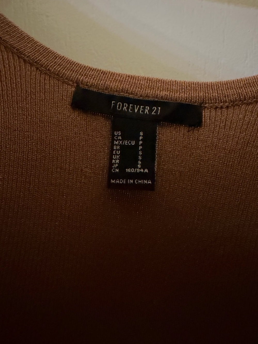 Forever 21 Taupe Ribbed Knit Set - Picture 4 of 4
